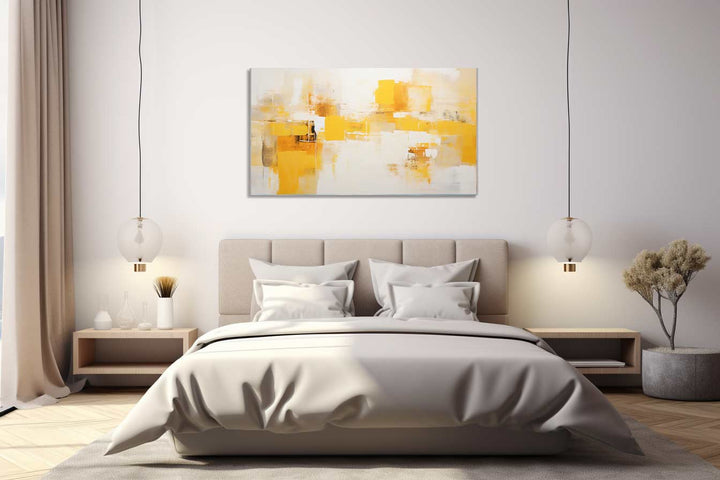 Yellow Abstract Painting