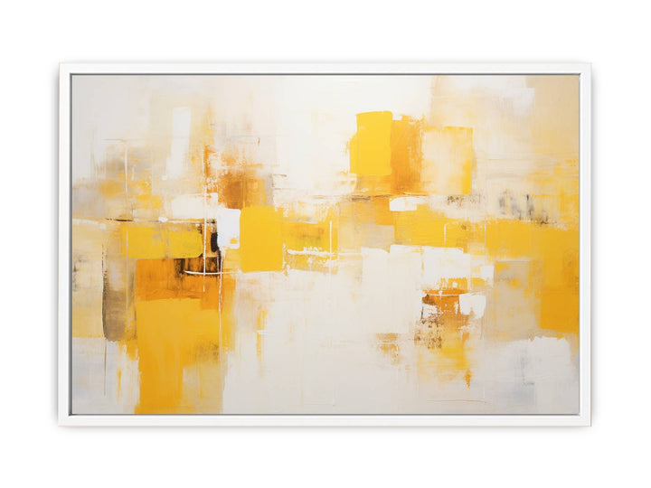 Yellow Abstract Painting