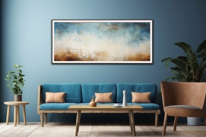  Blue Brown Art Painting  