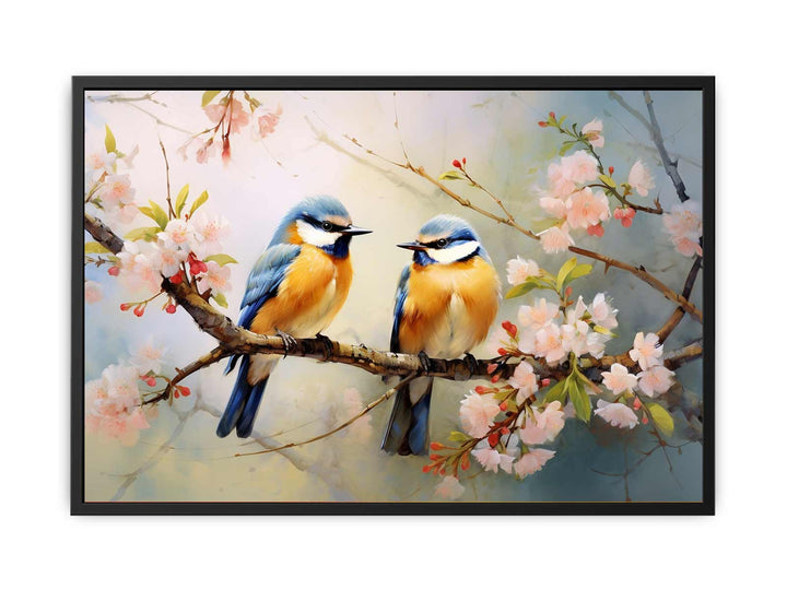 Bird Branches Art Painting  