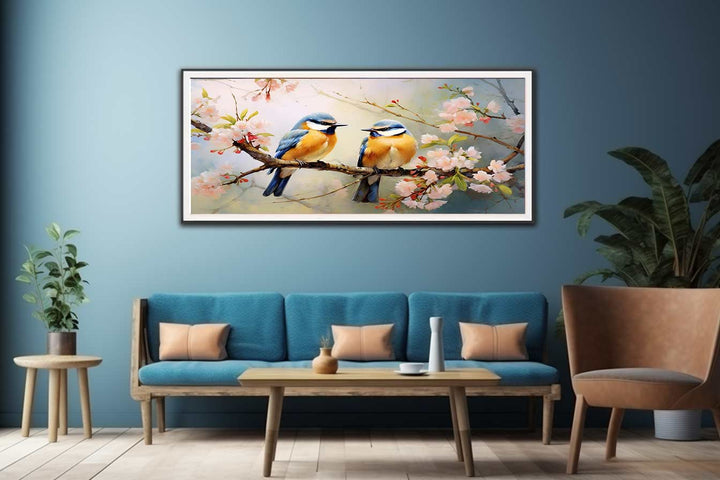 Bird Branches Art Painting  