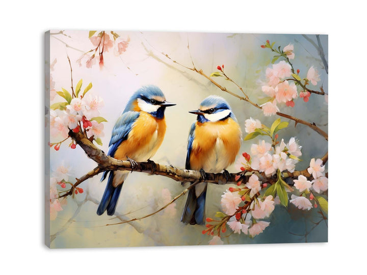 Bird Branches Art Painting  