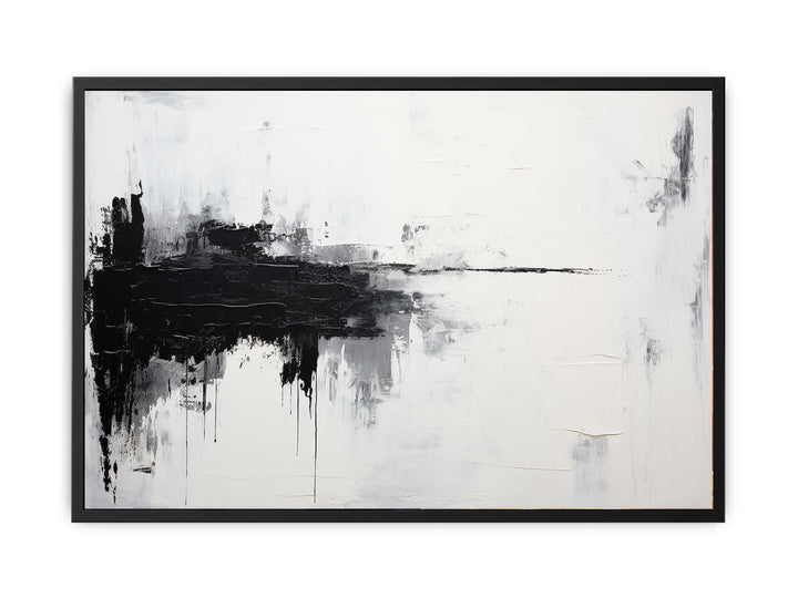 White Black Painting  