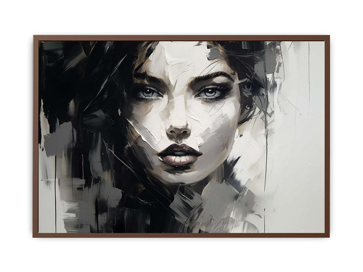 Black And White Art Painting