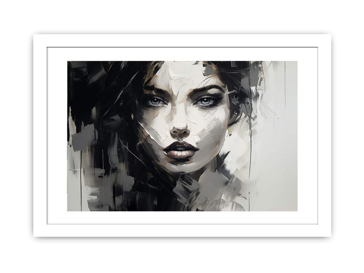 Black And White Art Painting