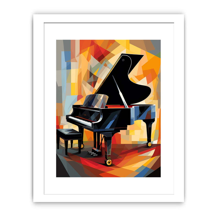 Piano Modern Art Painting