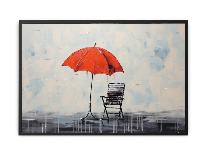 Umbrella Chair Modern Art Painting