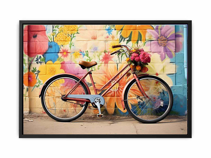 Modern Bicycle Art Painting  