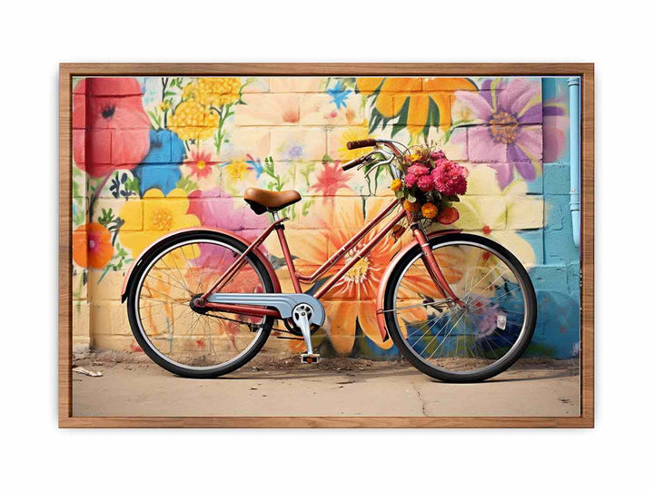 Modern Bicycle Art Painting  