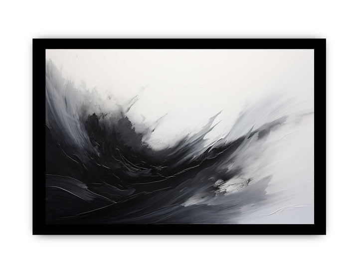 Abstract Black Painting