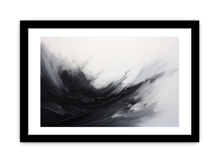 Abstract Black Painting