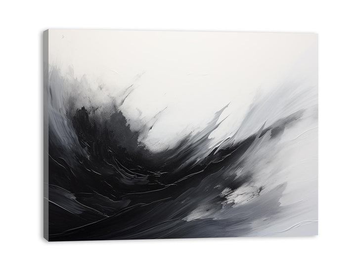 Abstract Black Painting