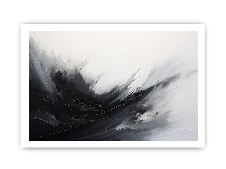 Abstract Black Painting