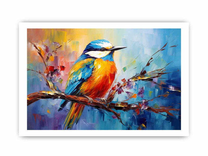 Modern Bird Art Painting