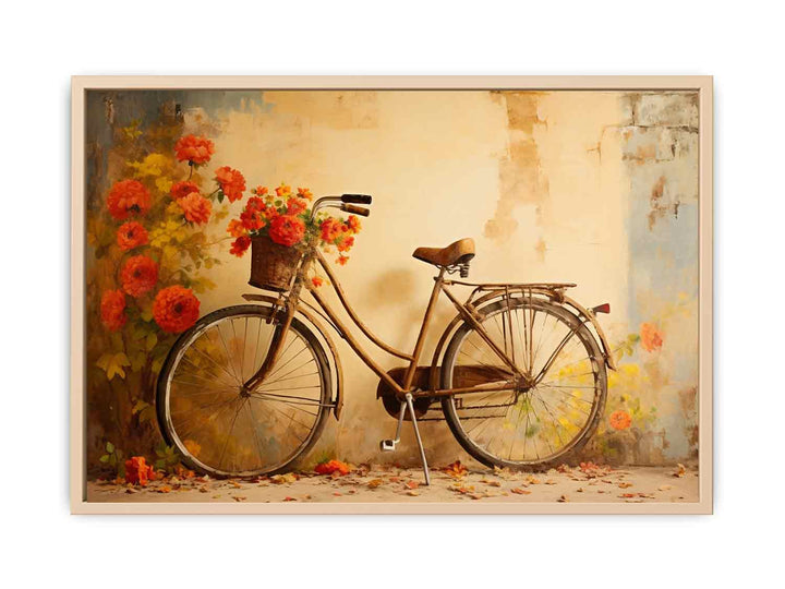 Modern Cycle Art Painting   Poster