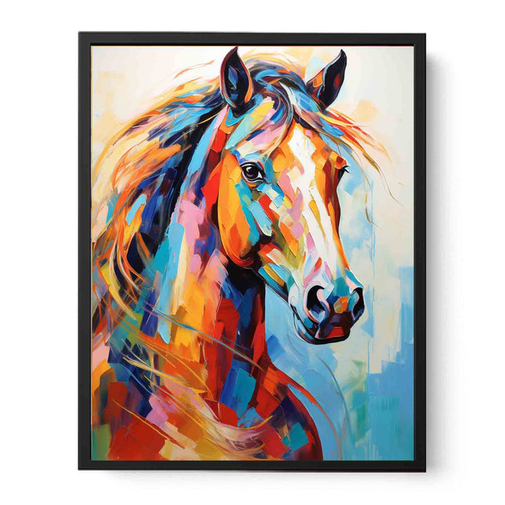 Horse Modern Art Painting  