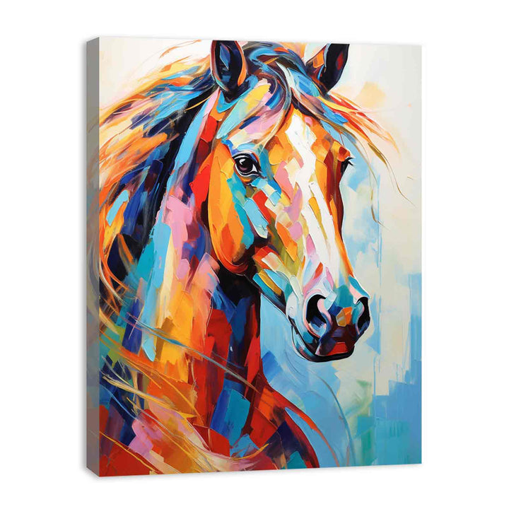 Horse Modern Art Painting  