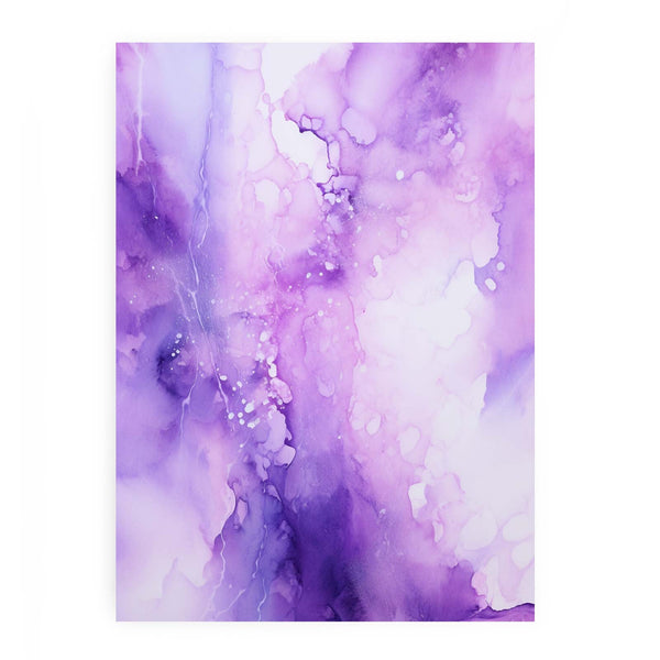 Purple Abstract Painting