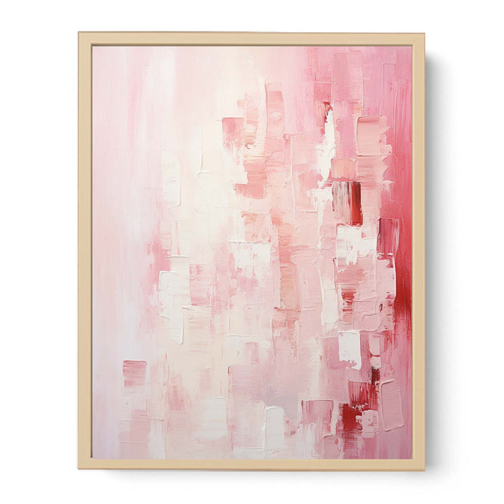 Abstract Pink Painting