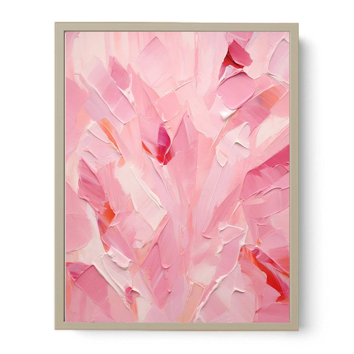 Pink Abstract Painting