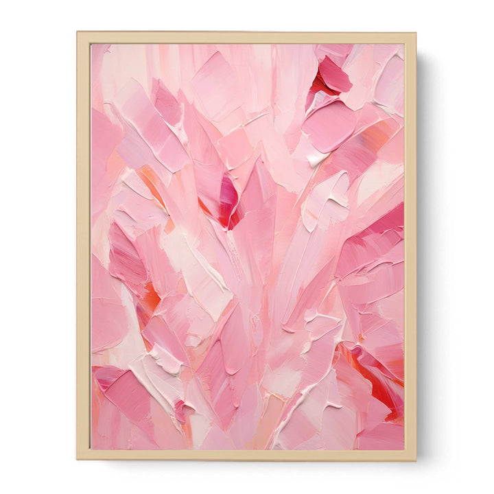 Pink Abstract Painting