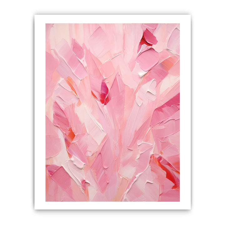 Pink Abstract Painting