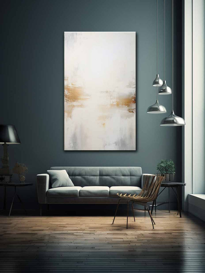 White Abstract Painting