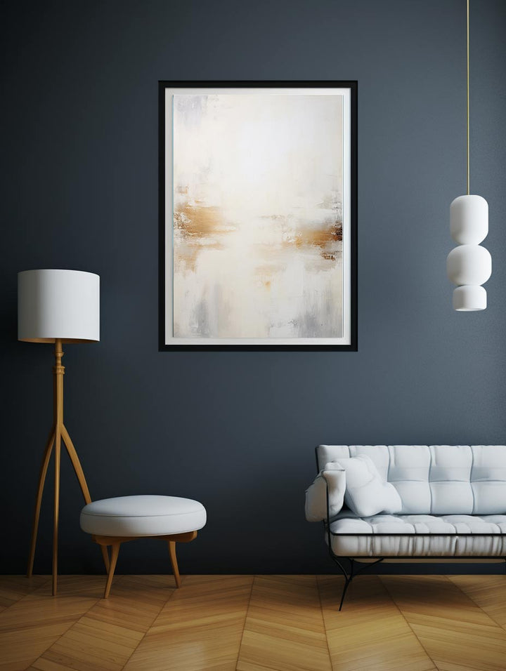 White Abstract Painting