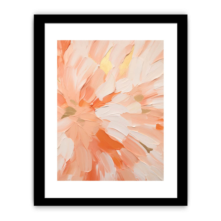 Peach Abstract Painting