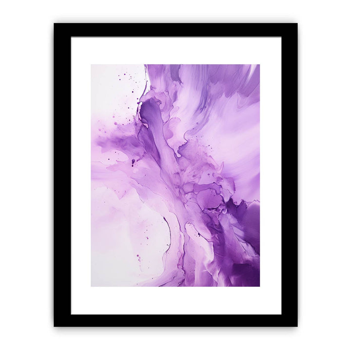 Abstract Purple Painting