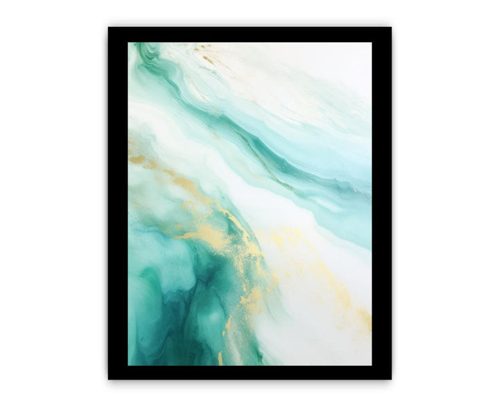 Sea Green Abstract Painting