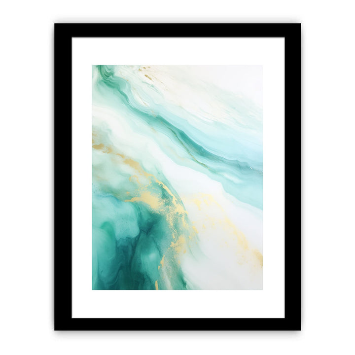 Sea Green Abstract Painting