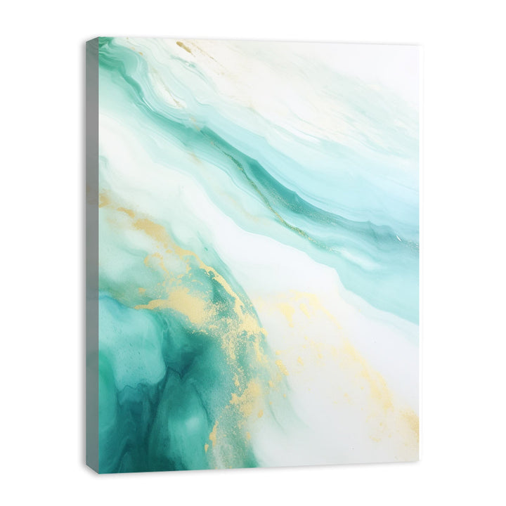 Sea Green Abstract Painting