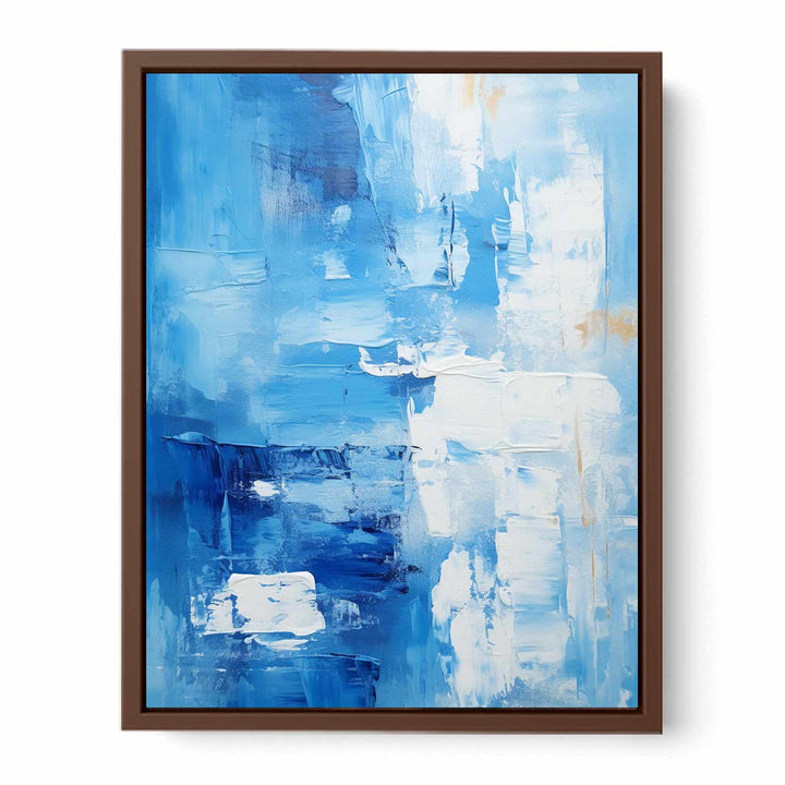 Abstract Painting Blue