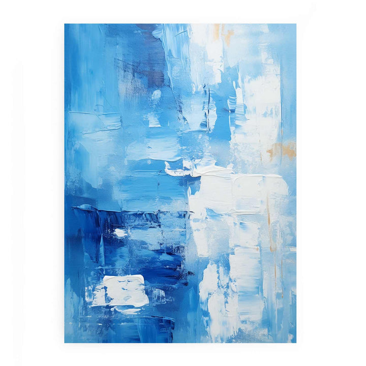 Abstract Painting Blue