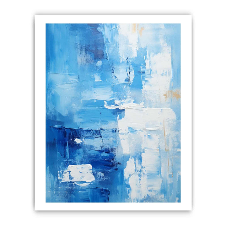 Abstract Painting Blue