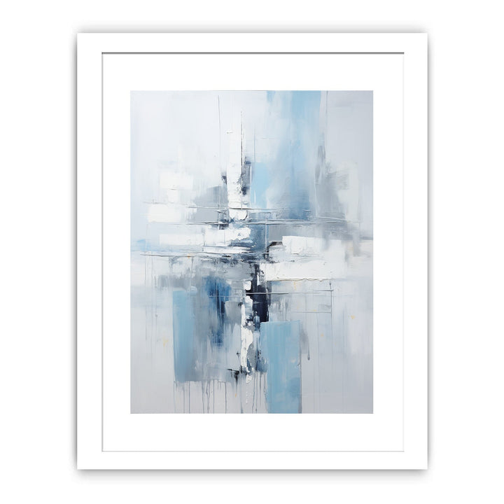 Abstract Painting  Blue Grey