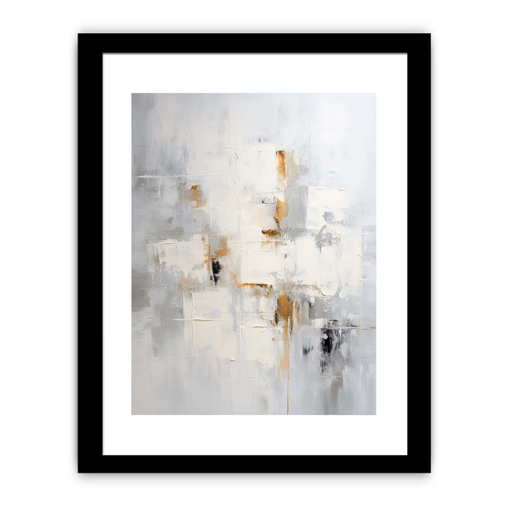 White Knife Art Abstract Painting