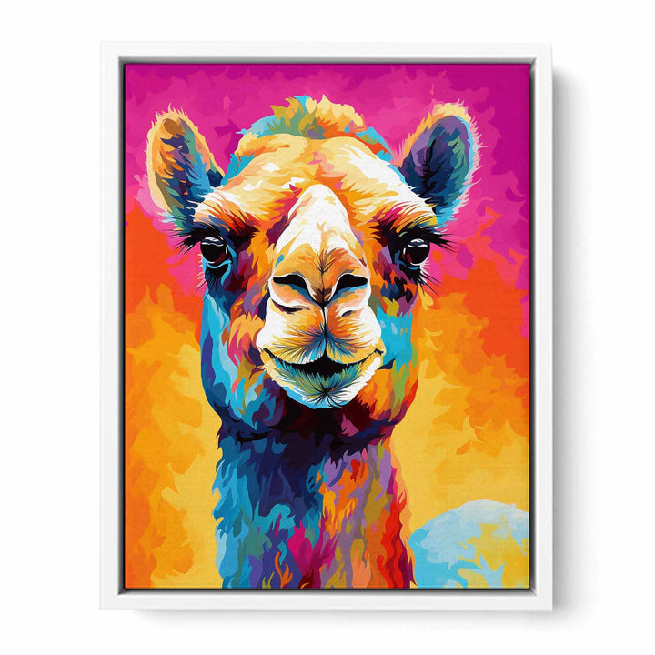 Camel Modern Art Painting  Canvas Print