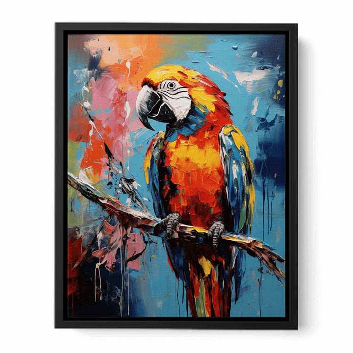 Parrot Modern Art Painting 