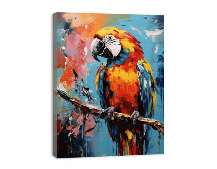 Parrot Modern Art Painting 