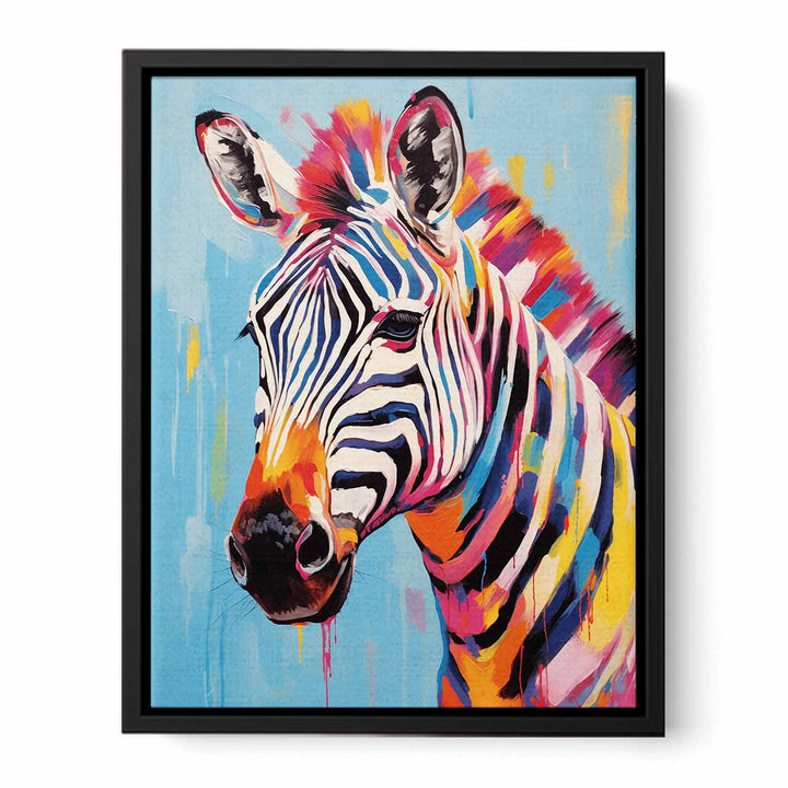 Modern Zebra Art Painting 