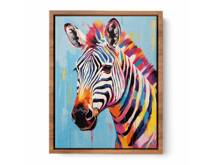 Modern Zebra Art Painting 