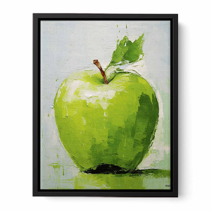 Apple Yellow Modern Painting