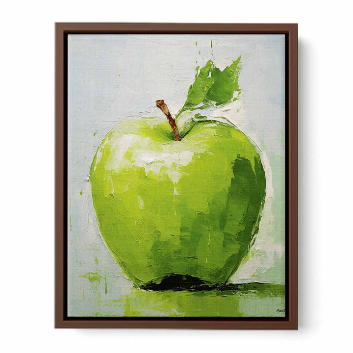 Apple Yellow Modern Painting