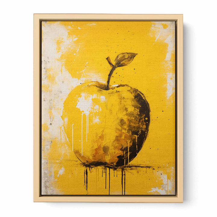 Yellow Apple  Painting