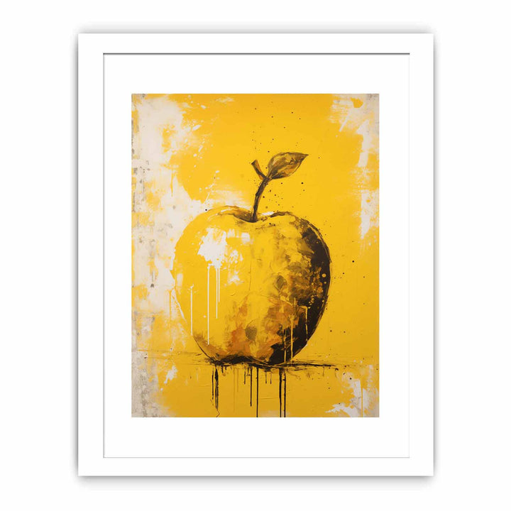 Yellow Apple  Painting