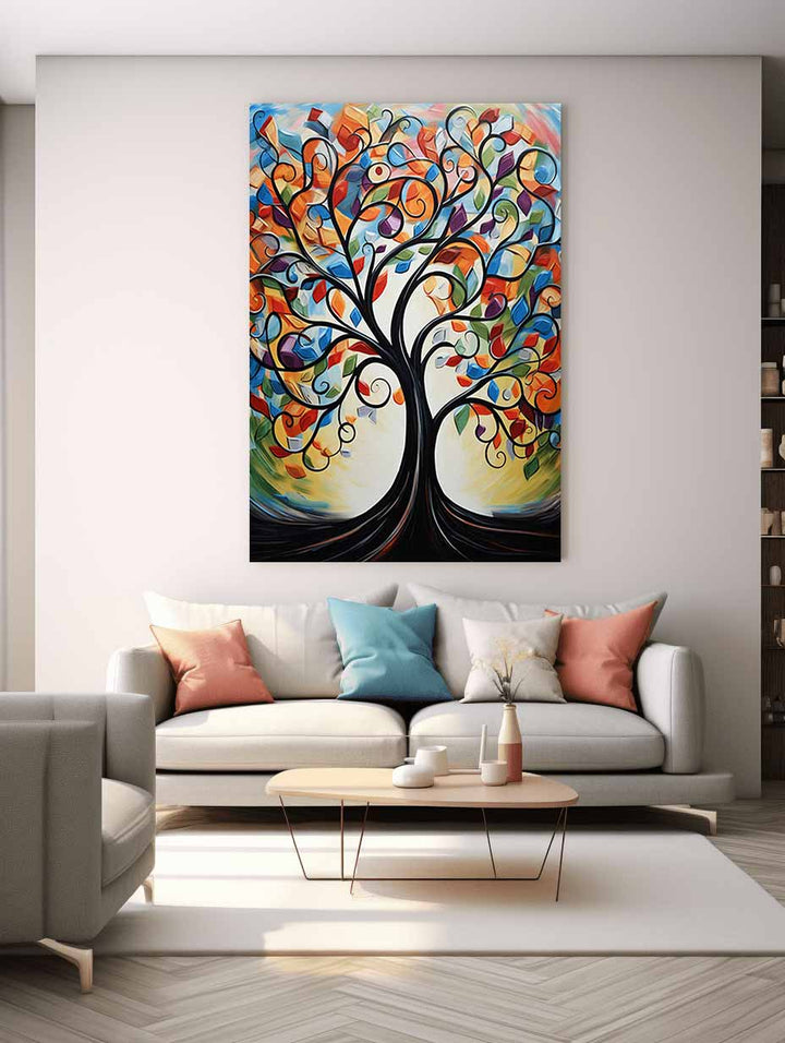 Tree Modern Painting  