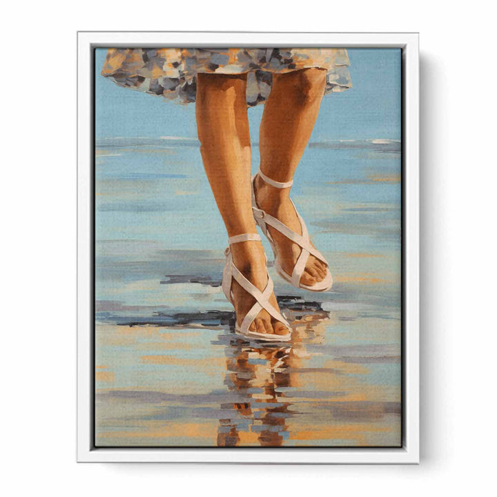 Sandels Modern Painting  Canvas Print