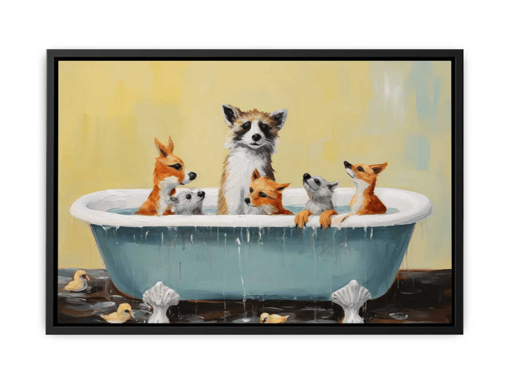 Animal Bathtub Art